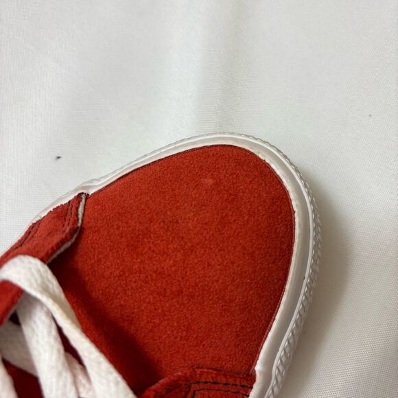 Converse Cons One Star Pro OX FireOpal/Black/White Suede Sneakers Women’s 8.5 - Picture 6 of 11